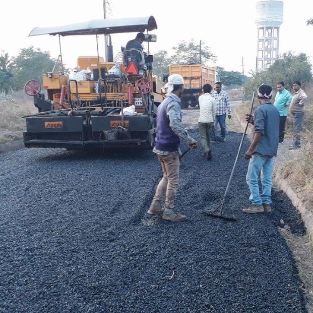 Road Construction Site Operations